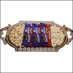 "Choco Thali - code01  - Express Delivery - Click here to View more details about this Product